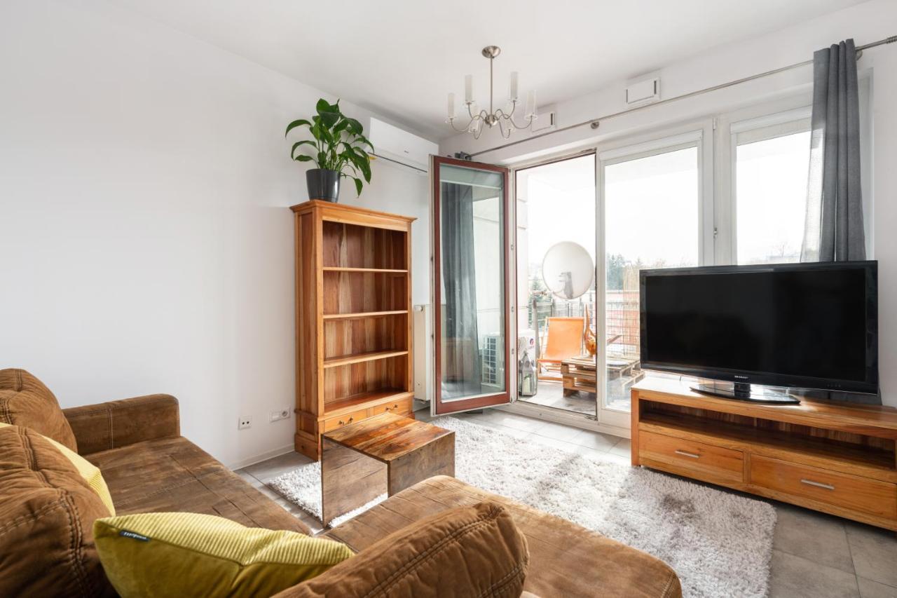 Superapart Wilanowska Apt 20 "Pet-Friendly 1Br Home With Patio Varşovia Exterior foto