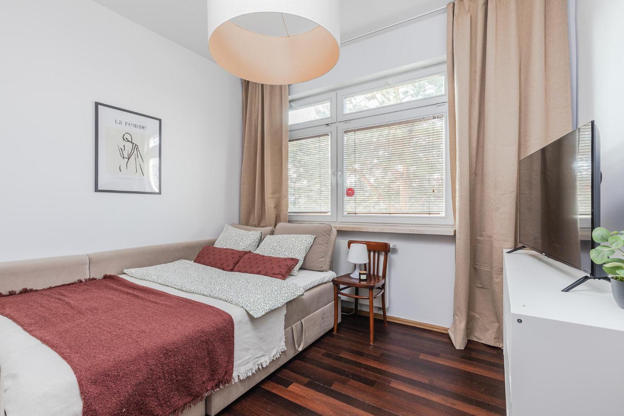 Superapart Wilanowska Apt 20 "Pet-Friendly 1Br Home With Patio Varşovia Exterior foto