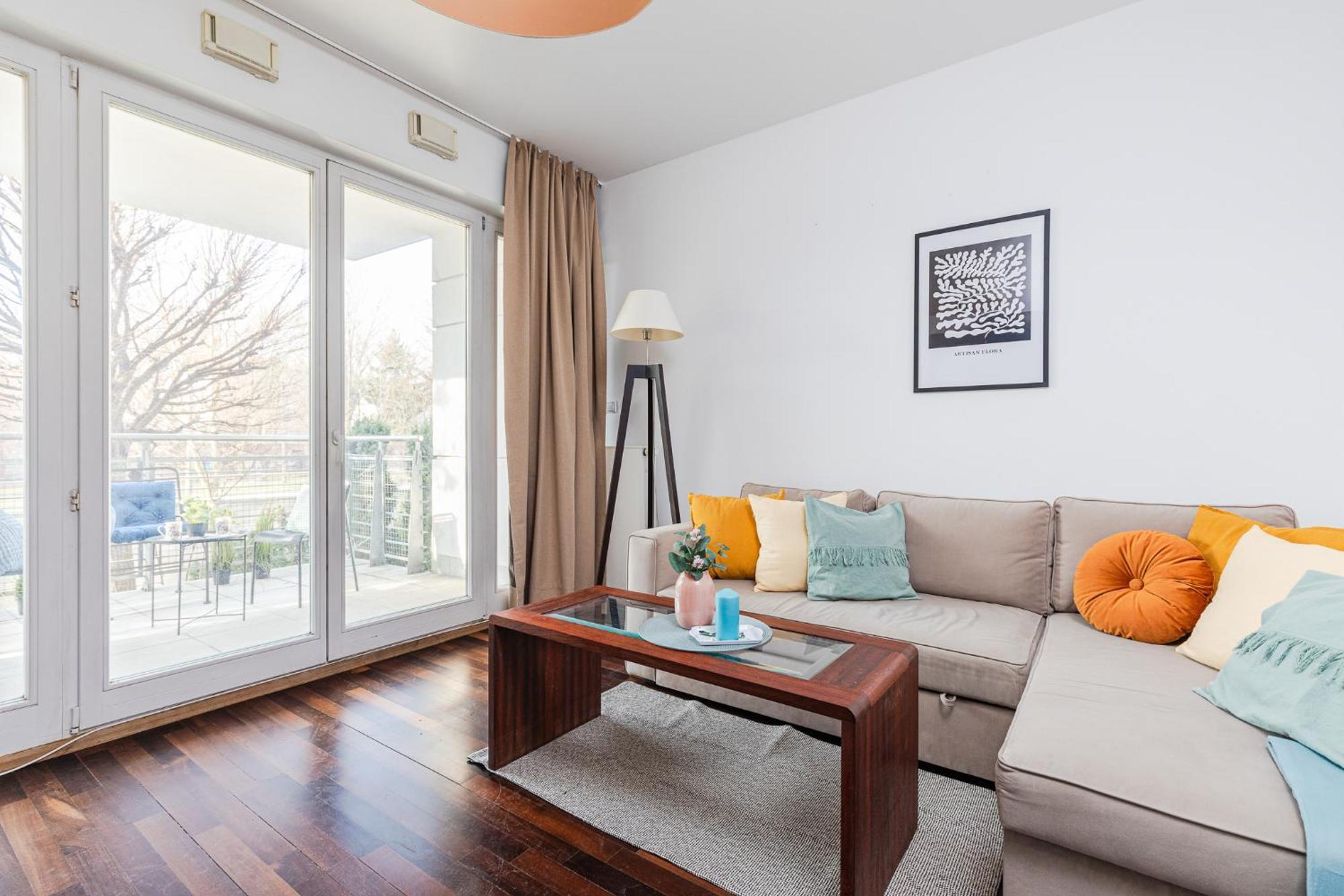Superapart Wilanowska Apt 20 "Pet-Friendly 1Br Home With Patio Varşovia Exterior foto